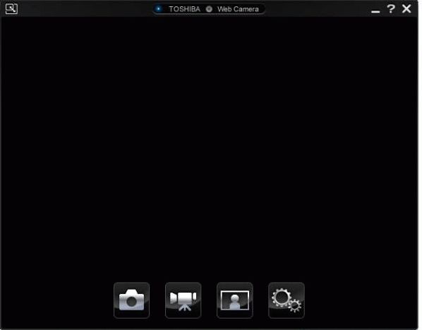 Toshiba Web Camera Application