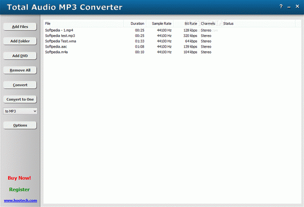 Total Audio MP3 Converter