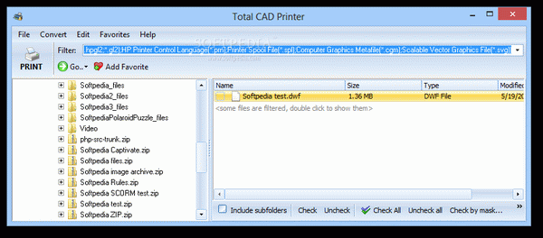 Total CAD Printer