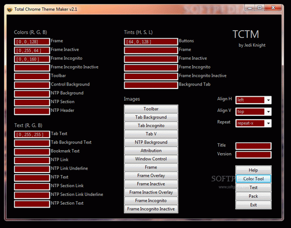 Total Chrome Theme Maker