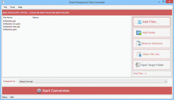 Total PowerPoint Files Converter