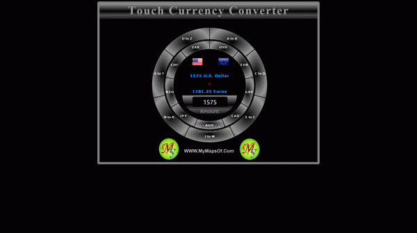 Touch Currency Converter for Windows 8