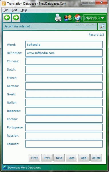 Translation Database