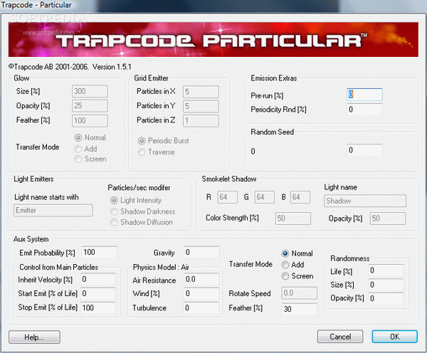 Trapcode Particular