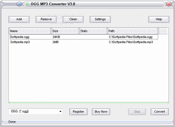 Tunbit OGG MP3 Converter