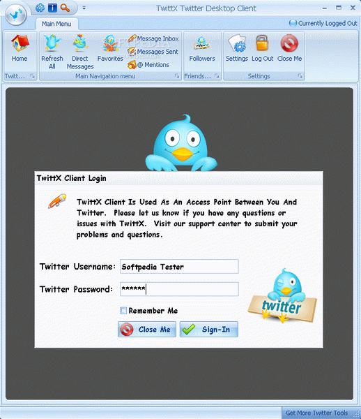 TwittX Twitter Desktop Client