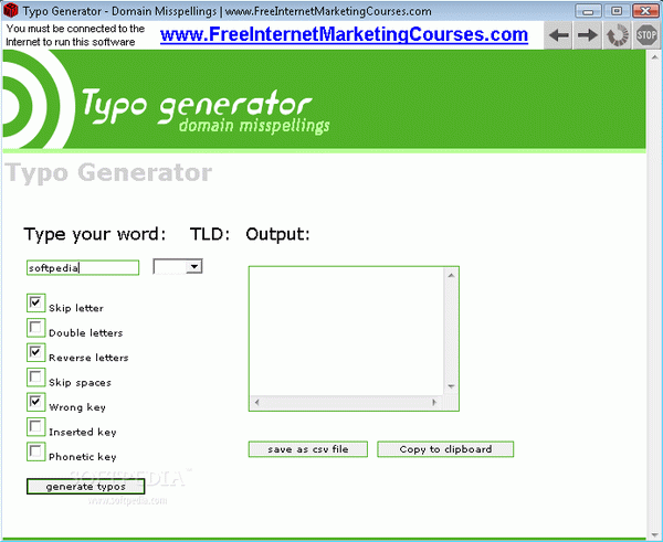 Typo Generator - Misspelled Domains