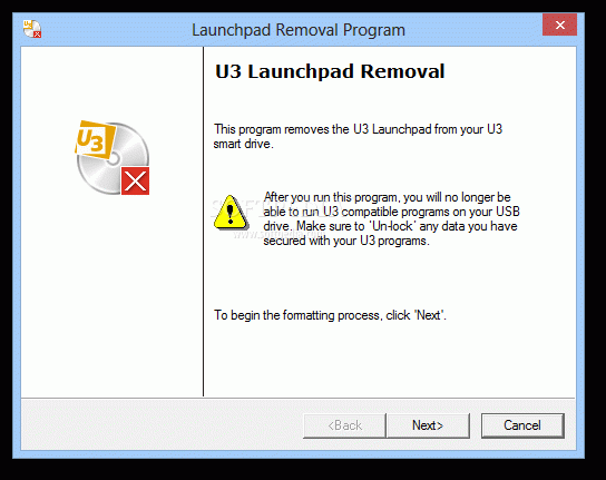 U3 Launchpad Removal Tool