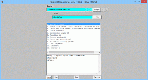 UBasic Debugger for SDM