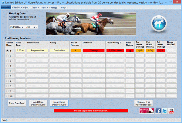 UK Horse Racing Analyser