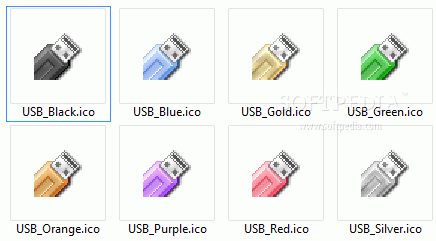 USB Memory Icons