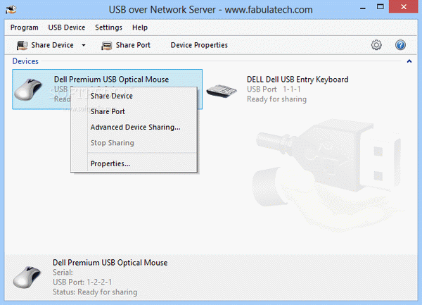 USB over Network