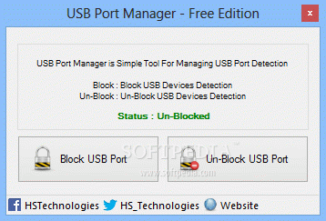 USB Port Manager