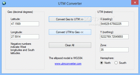UTM Converter