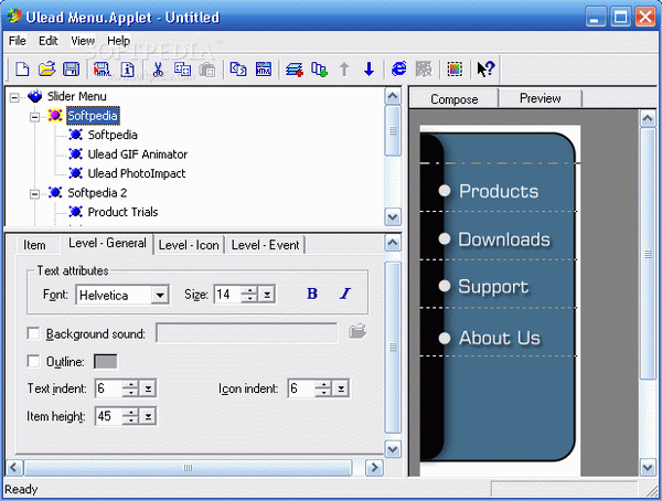 Ulead Menu.Applet