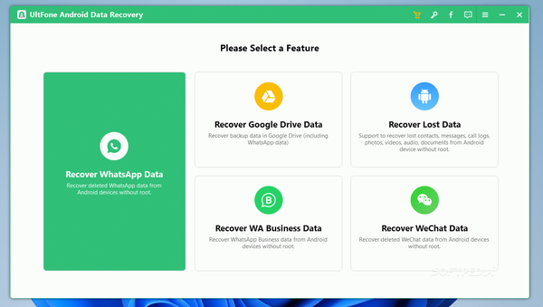 UltFone Android Data Recovery