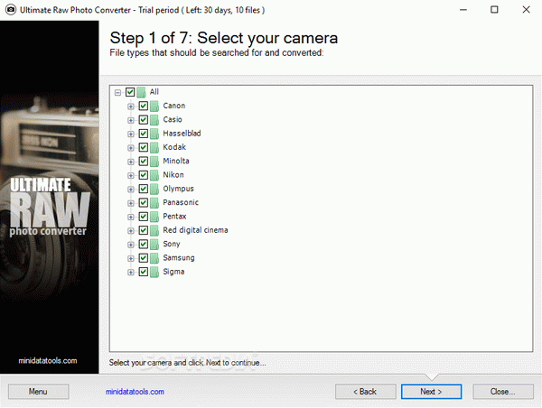 Ultimate Raw Photo Converter