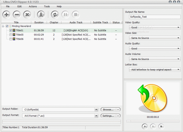 Ultra DVD Ripper