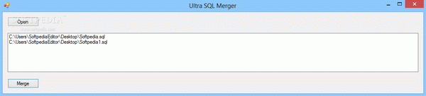 Ultra SQL Merger
