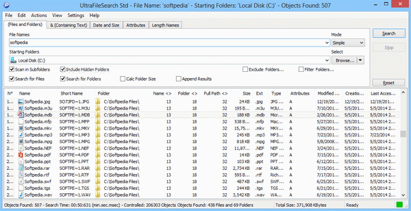 UltraFileSearch Std Portable