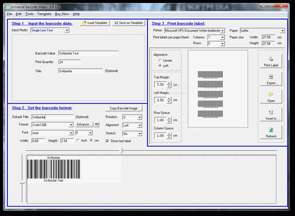 Universal Barcode Maker