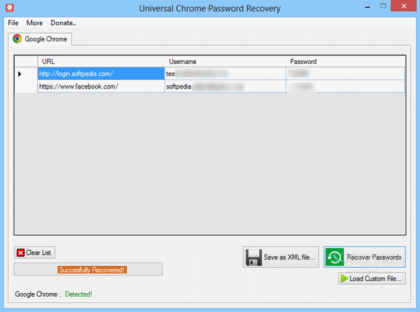 Universal Chrome Password Recovery