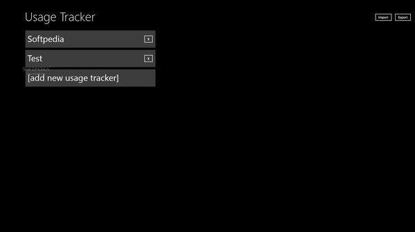 Usage Tracker for Windows 8