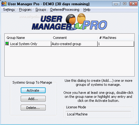 User Manager Pro