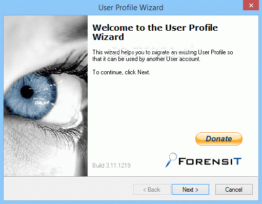 User Profile Wizard