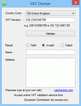VAT Checker
