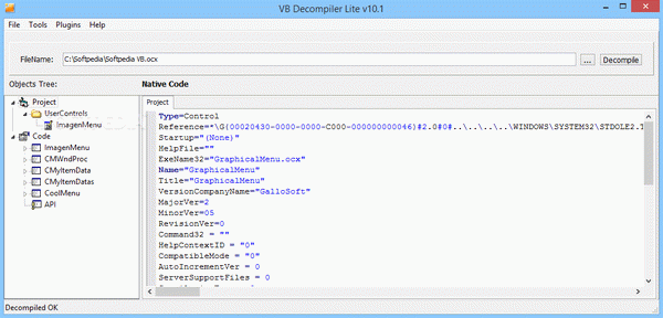 VB Decompiler Lite