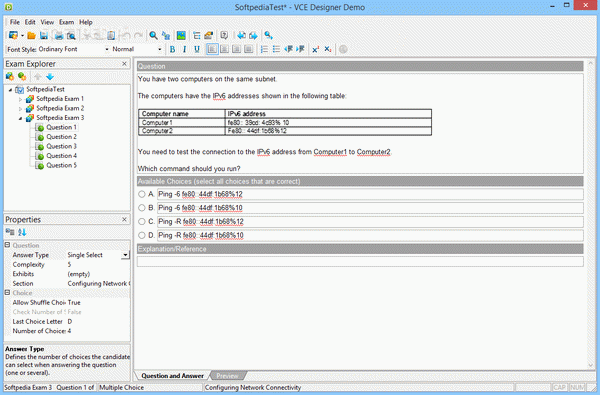 VCE Exam Simulator