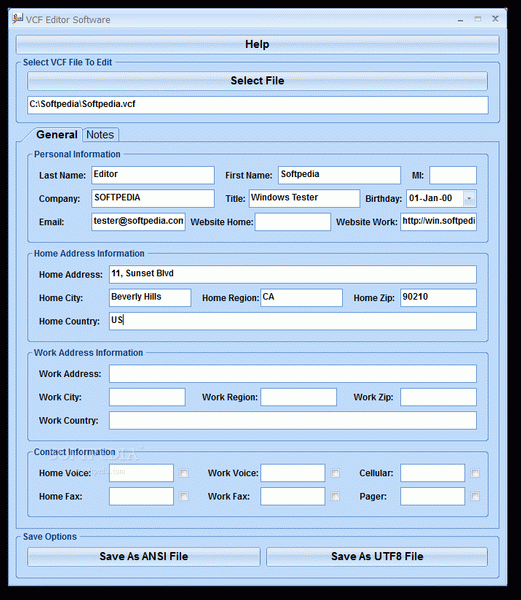 VCF Editor Software