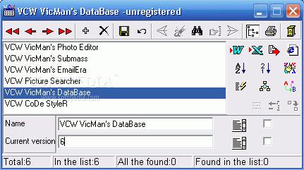 VCW VicMan's Database