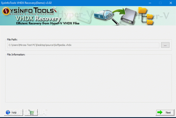 SysInfoTools VHDX Recovery