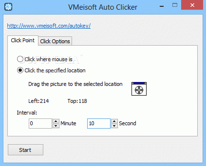 VMeisoft Auto Clicker