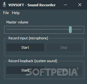 VOVSOFT - Sound Recorder