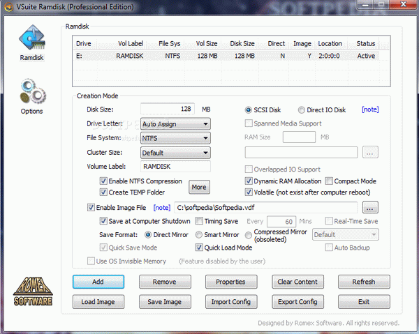 VSuite Ramdisk Professional Edition