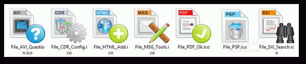 Vector Files Icons