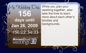 Vector Wedding Tip of the Day and Countdown