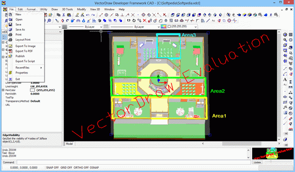 VectorDraw Developer Framework CAD (formely VectorDraw Standard)