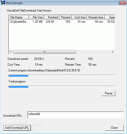 VersalSoft File Download ActiveX Control