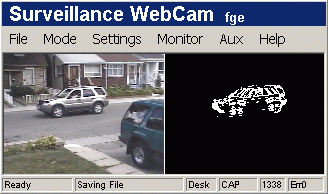 Video Surveillance WebCam Software Basic 4 Camera System