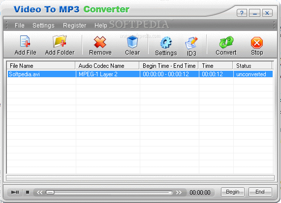 Video To MP3 Converter