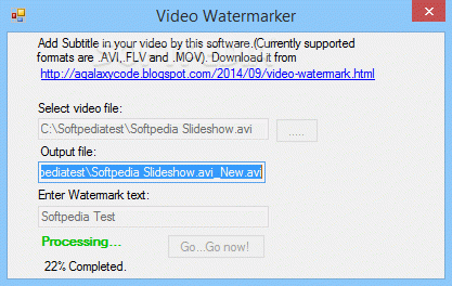 Video Watermarker