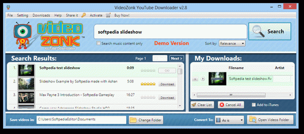 VideoZonk Youtube Downloader