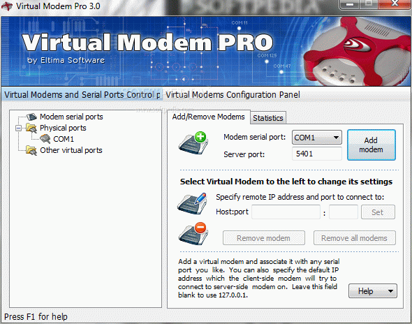 Virtual Modem PRO