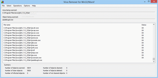 Virus Remover for Win32/Murof