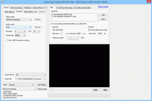 VisioForge Video Edit SDK .Net