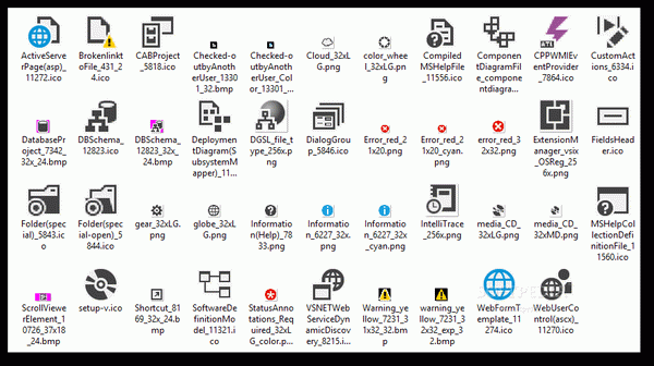 Visual Studio Image Library